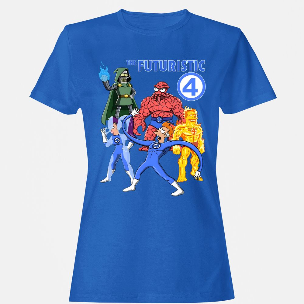 Women's T-Shirt - 5GA6KVRW - Royal - 14