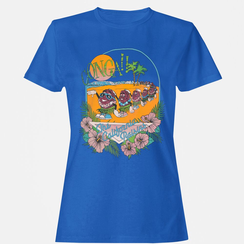 Women's T-Shirt - 87YF9K3H - Royal - 14