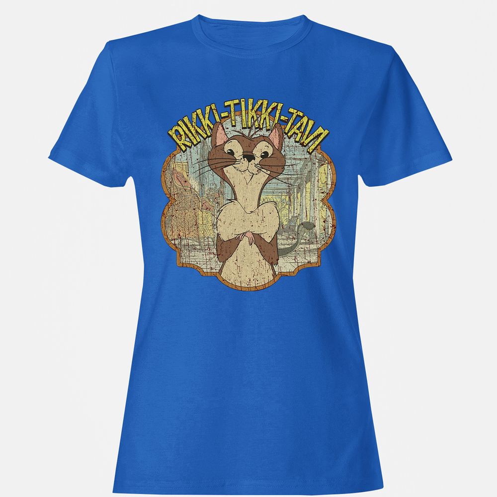 Women's T-Shirt - 4BYU7VZQ - Royal - 14