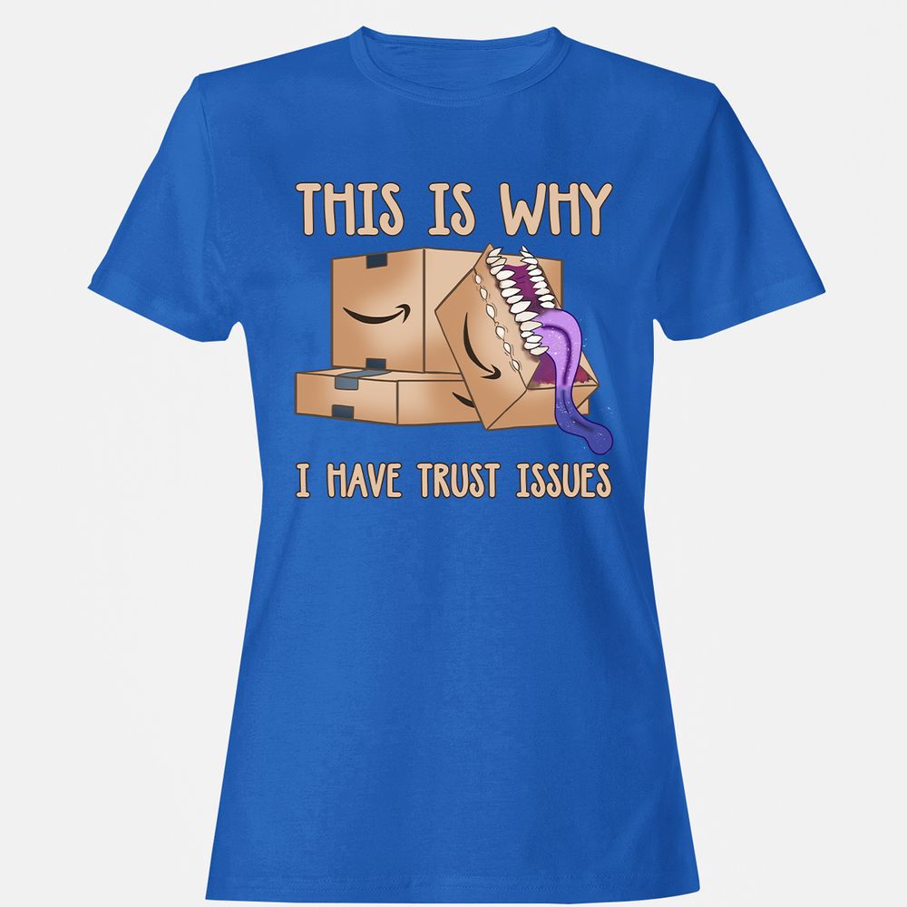 Women's T-Shirt - CVF6TBKV - Royal - 14