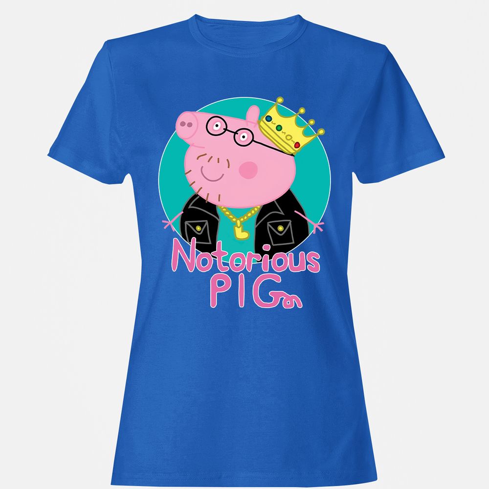 Women's T-Shirt - N8G9AHUG - Royal - 14