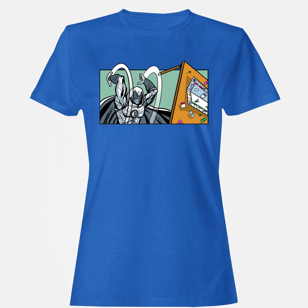 Women's T-Shirt - QJKFF7P1 - Royal - 14