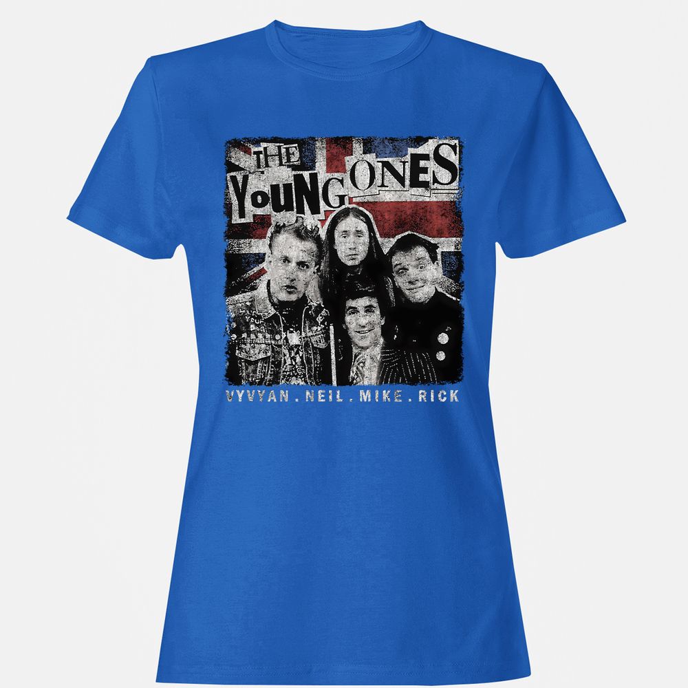 Women's T-Shirt - PN7DXL6Q - Royal - 14