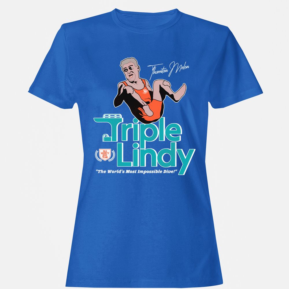 Women's T-Shirt - U6Y7FDBF - Royal - 14