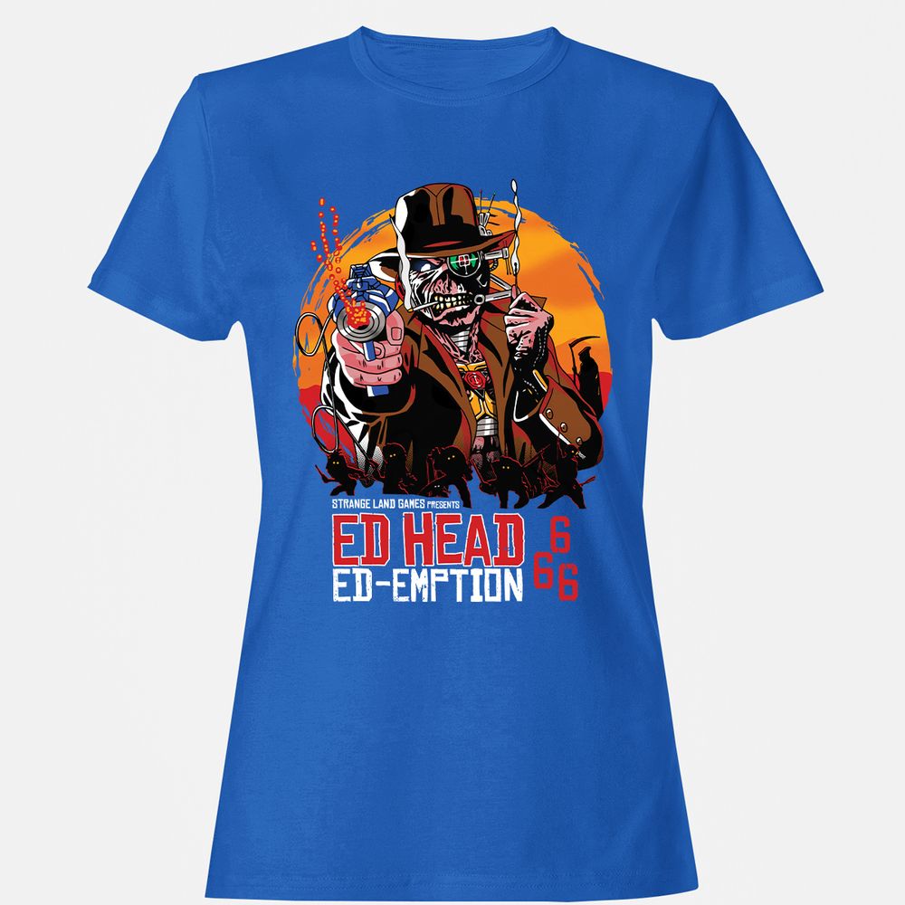 Women's T-Shirt - AQEPKF6W - Royal - 14