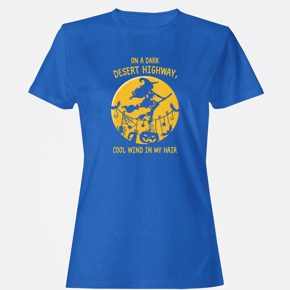 Women's T-Shirt - WV1ZZYRZ - Royal - 14