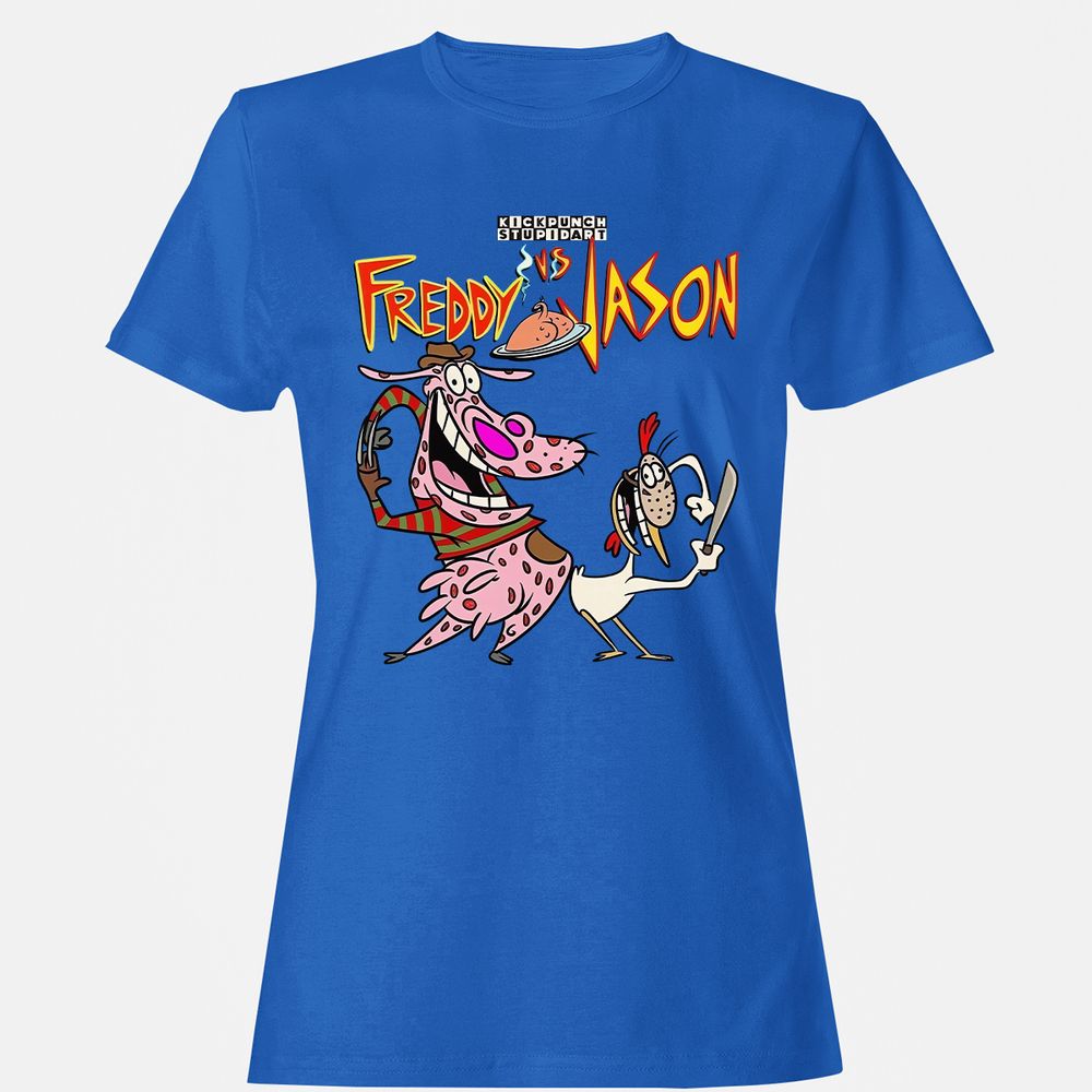 Women's T-Shirt - DR4G43NS - Royal - 14