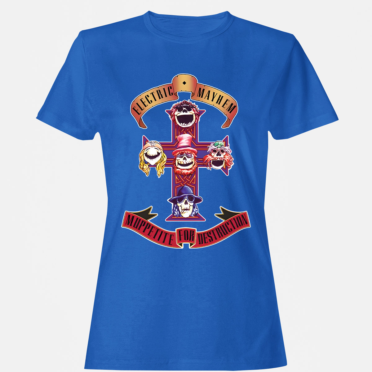 Women's T-Shirt - 1FM9DDXJ - Royal - 14