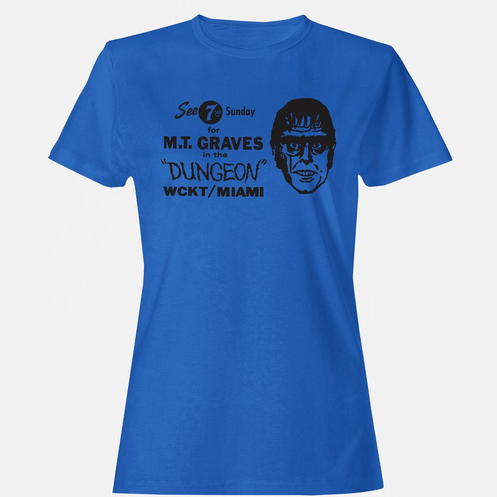 Women's T-Shirt - CB1MQLEZ - Royal - 14