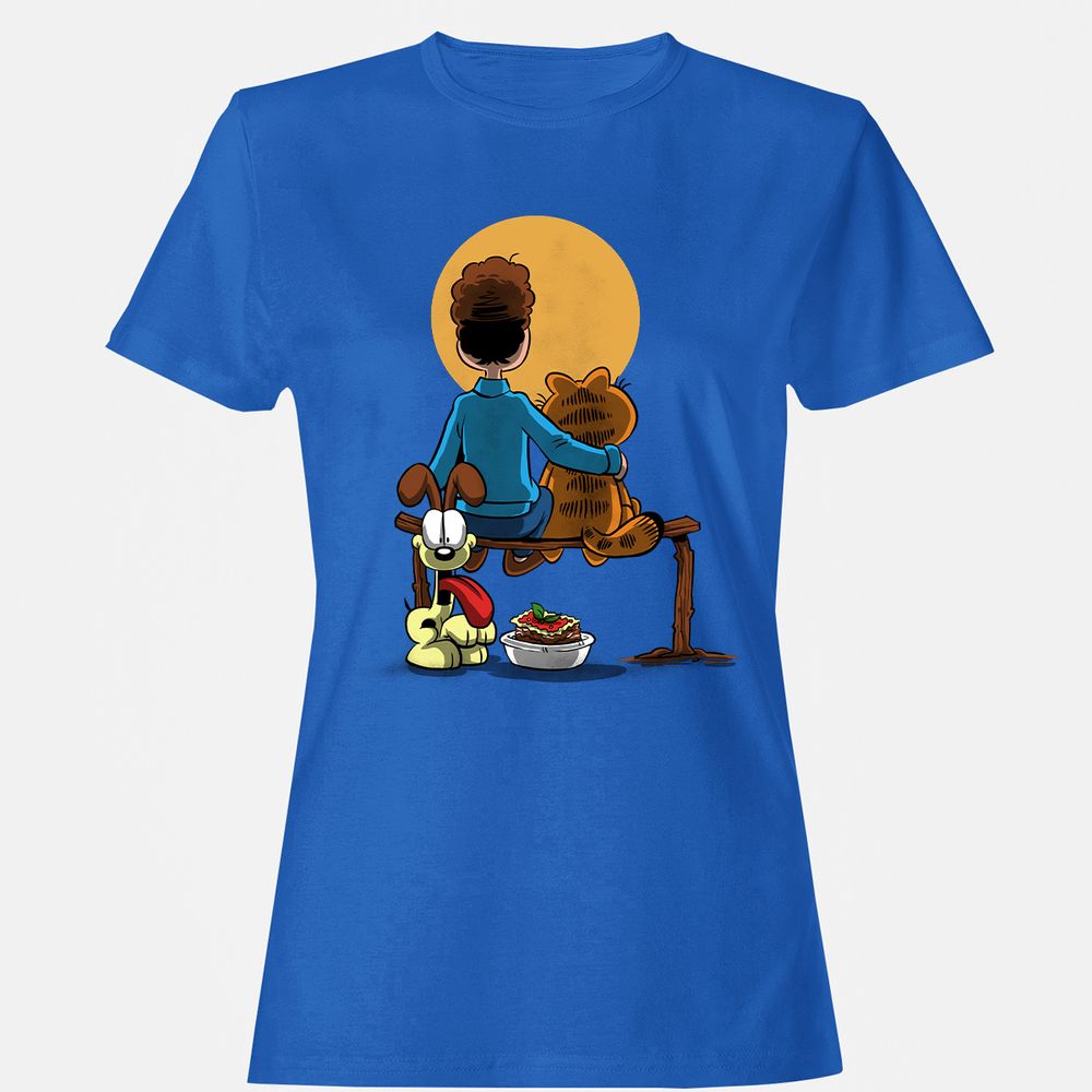 Women's T-Shirt - E71ZGHQ3 - Royal - 14