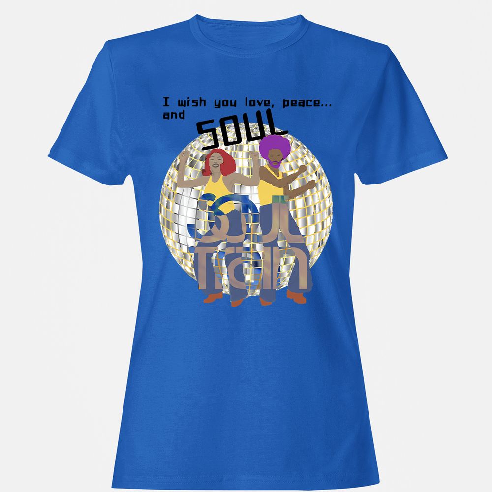 Women's T-Shirt - A87SD3GN - Royal - 14