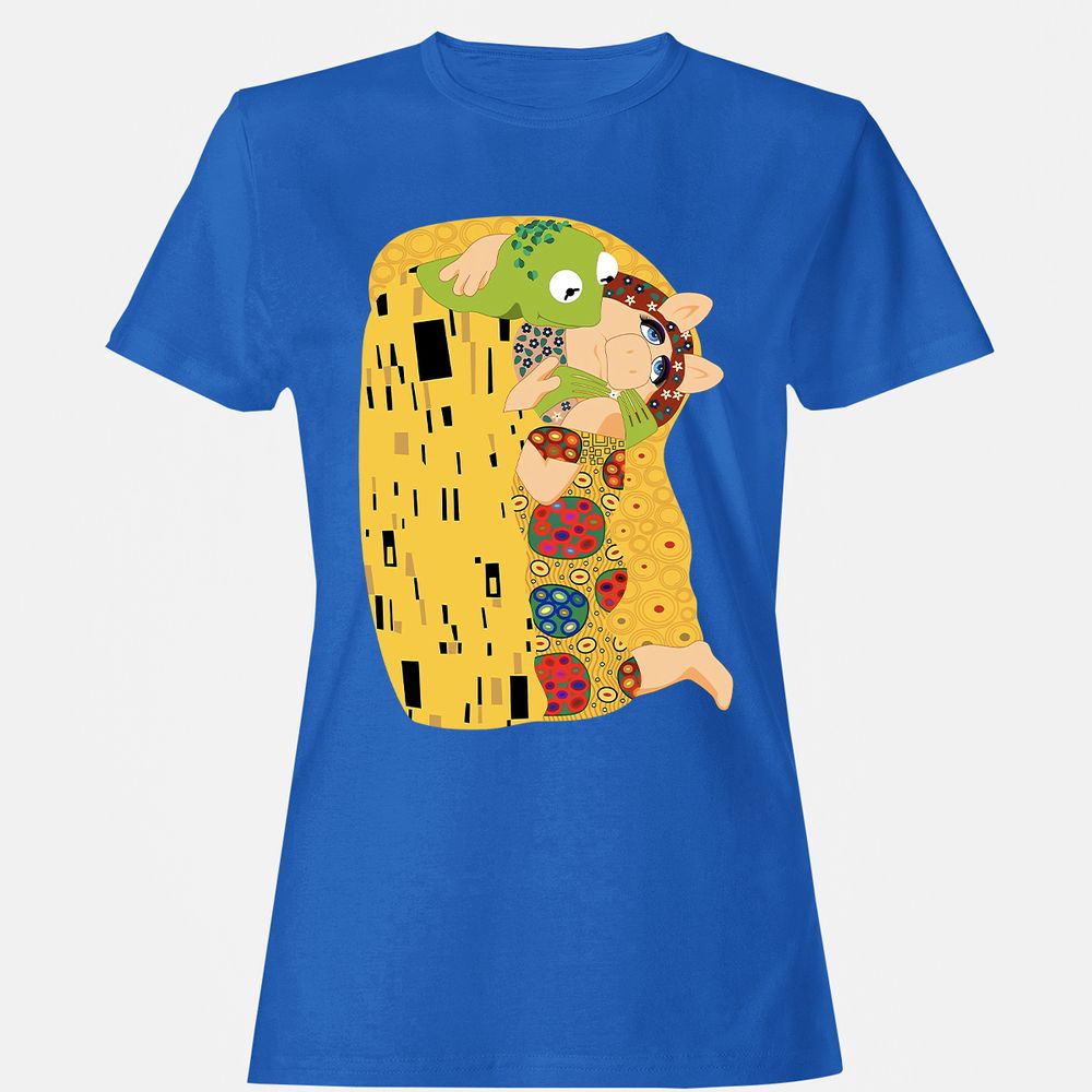 Women's T-Shirt - H7SUKVDN - Royal - 14
