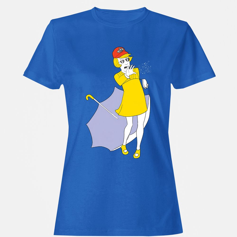 Women's T-Shirt - 657H72KX - Royal - 14