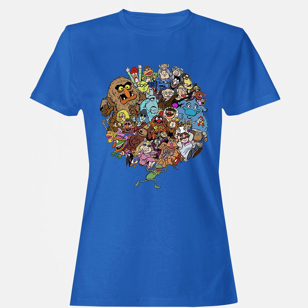 Women's T-Shirt - 4V6SHPYQ - Royal - 14