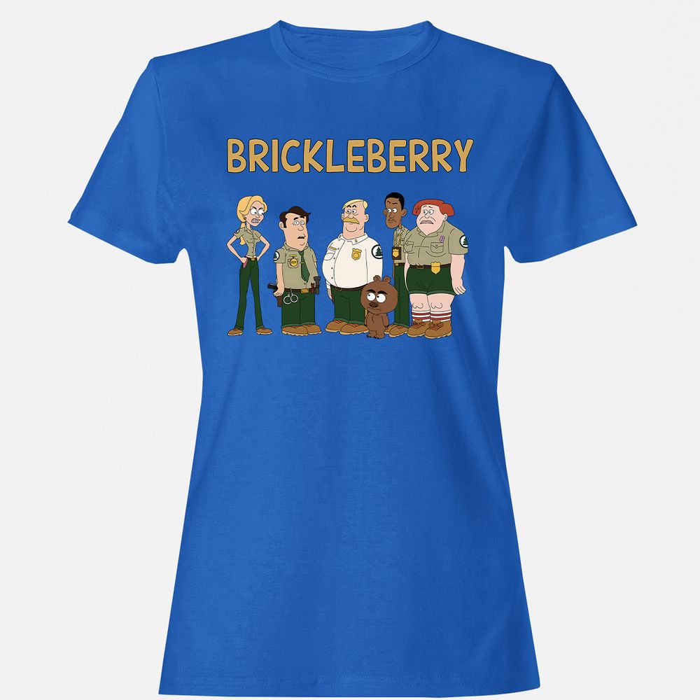 Women's T-Shirt - B3PF1DQR - Royal - 14