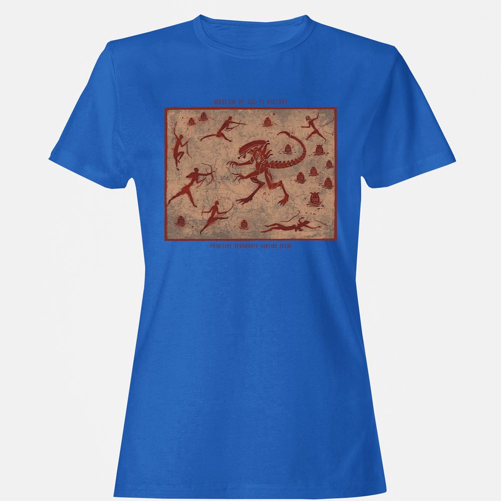 Women's T-Shirt - 6Q24DZ32 - Royal - 14