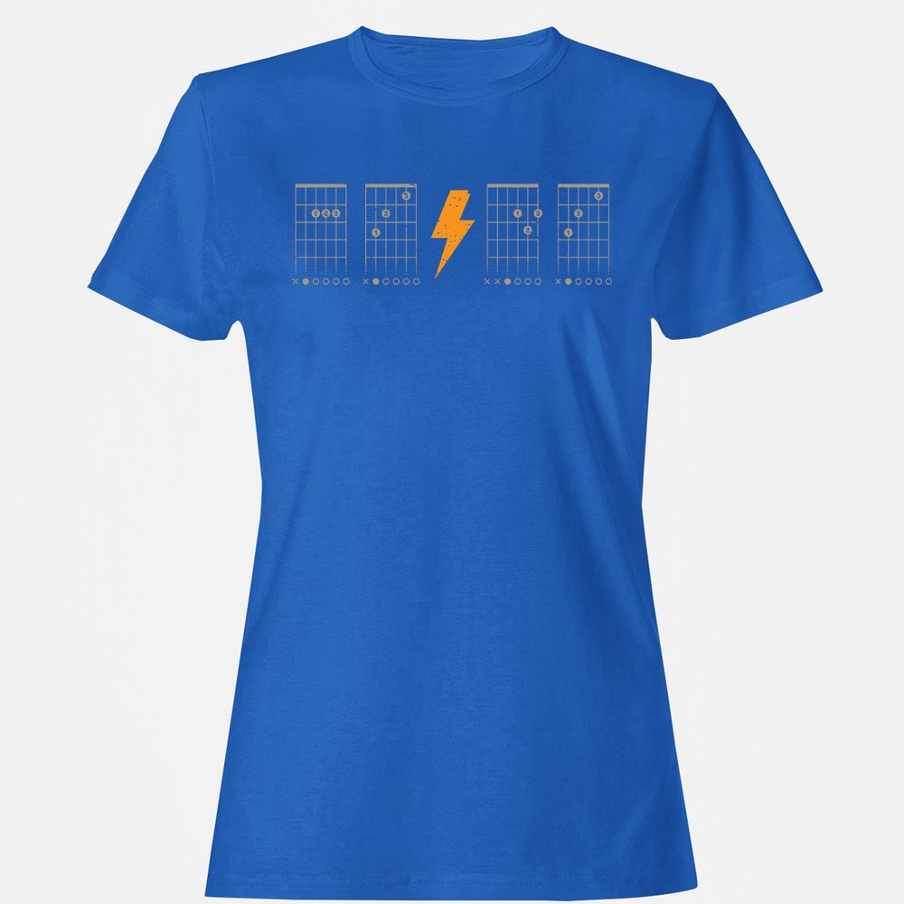 Women's T-Shirt - E77P27HX - Royal - 14