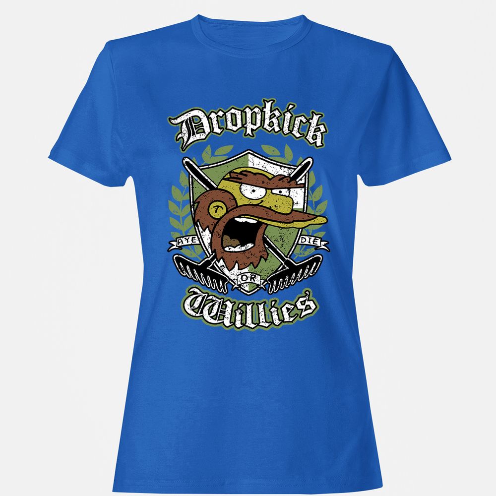 Women's T-Shirt - JQ9ZSDL5 - Royal - 14