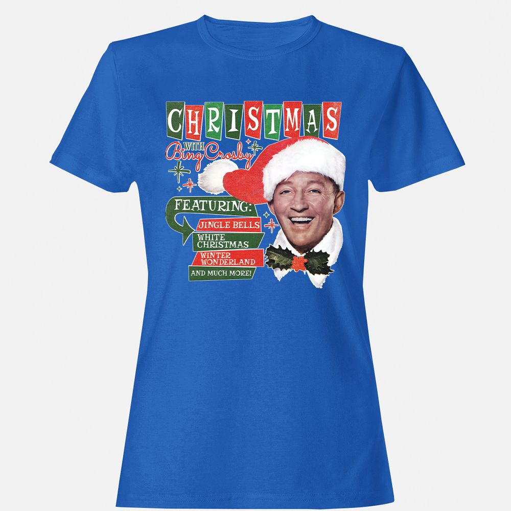 Women's T-Shirt - R4Z6Y5DG - Royal - 14