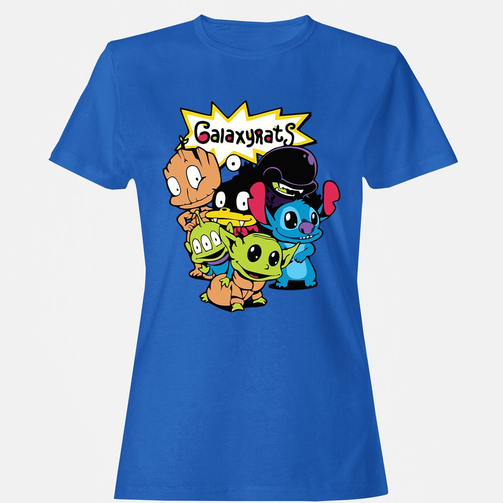 Women's T-Shirt - VG7PLC9Y - Royal - 14
