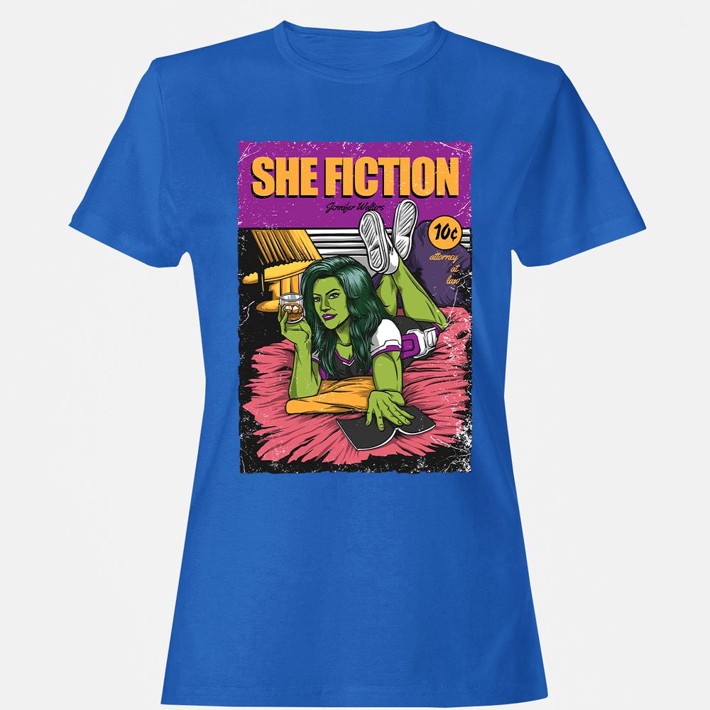 Women's T-Shirt - 2GL2UZAN - Royal - 14