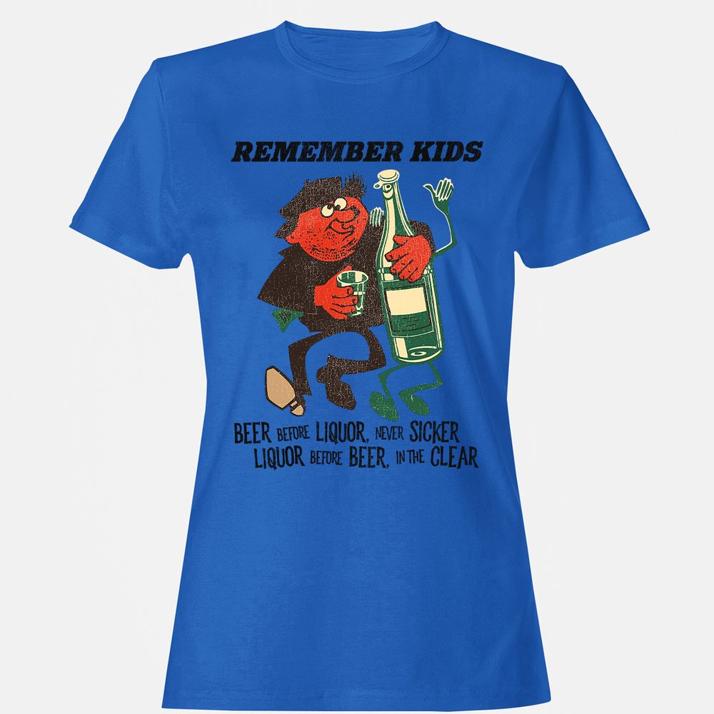 Women's T-Shirt - BD3XN3QX - Royal - 14