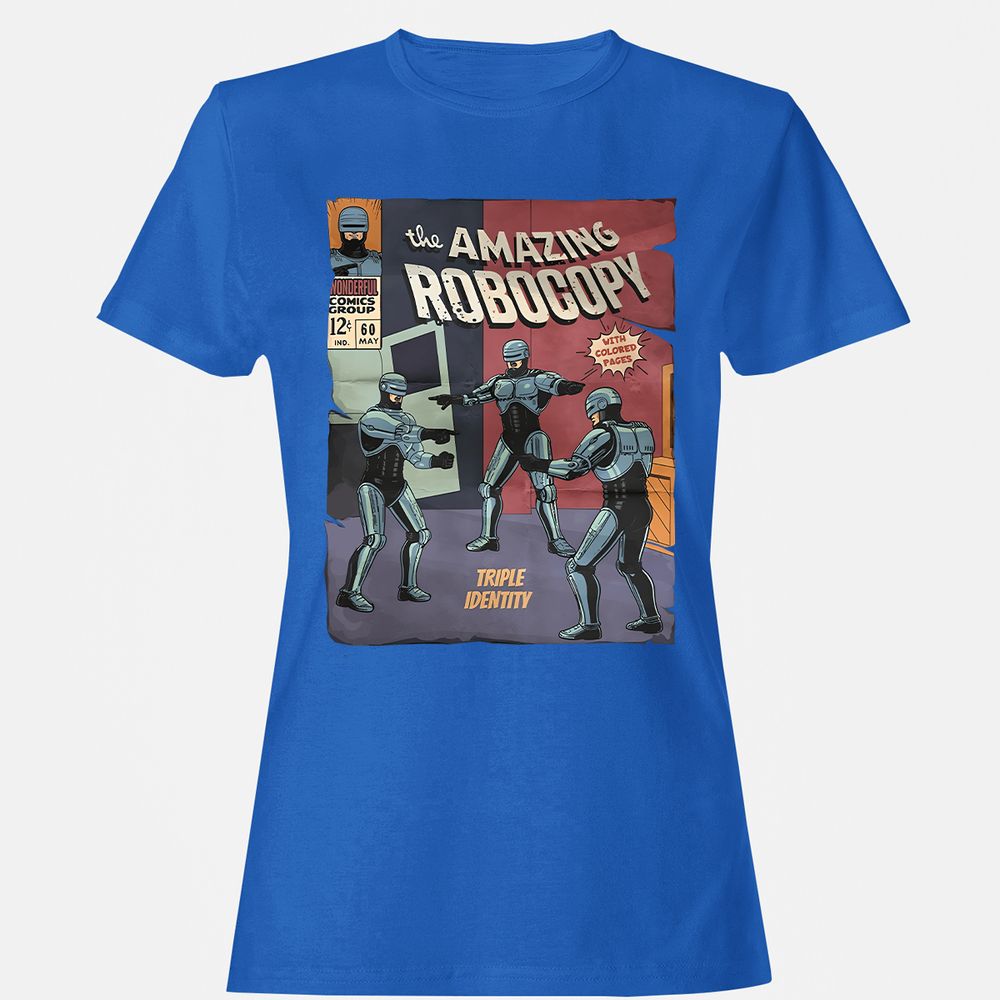 Women's T-Shirt - 8WSEPYAH - Royal - 14