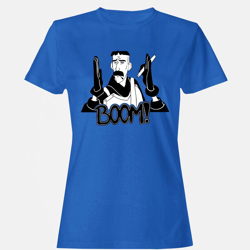 Women's T-Shirt - D7N9GNGX - Royal - 14