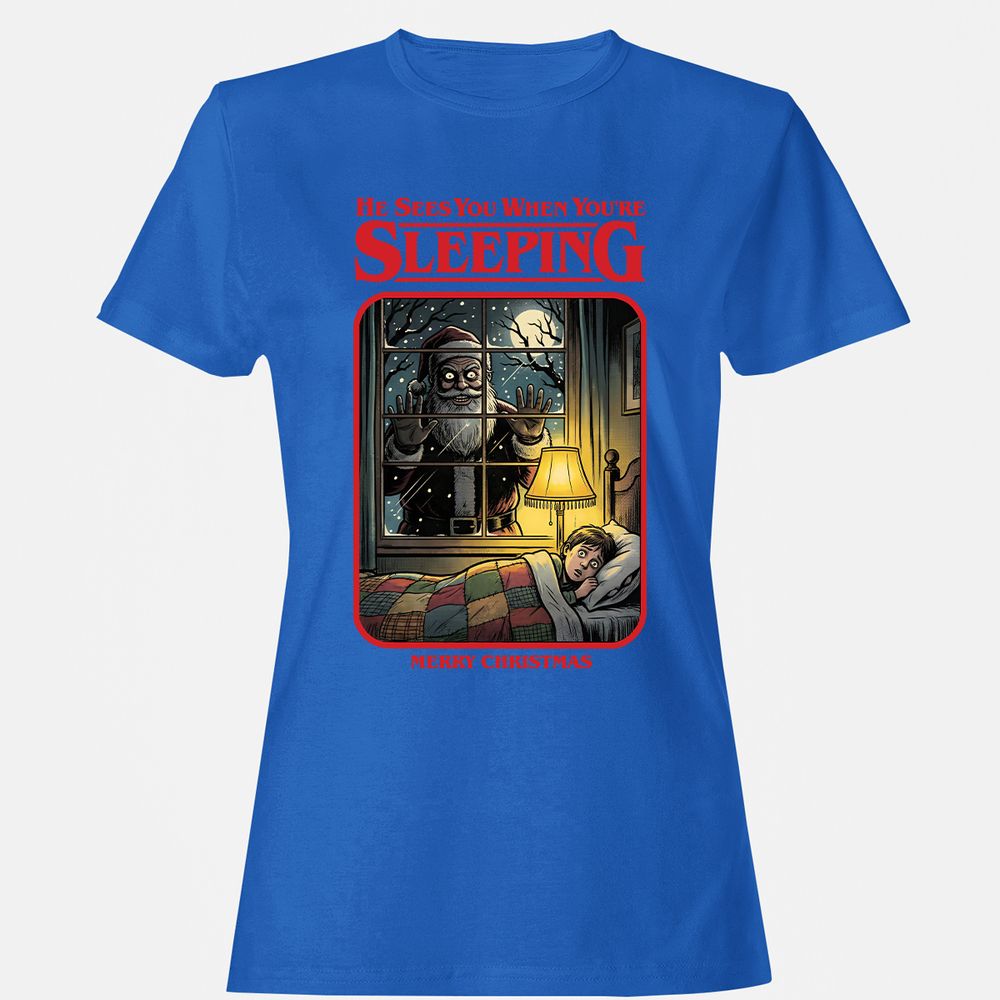 Women's T-Shirt - D2RJNCPE - Royal - 14