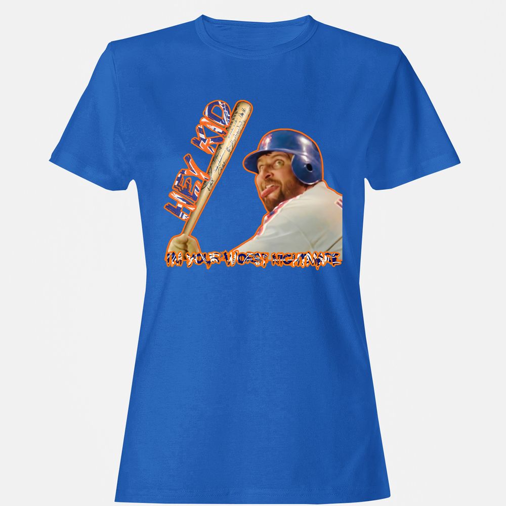 Women's T-Shirt - KQD89HGD - Royal - 14