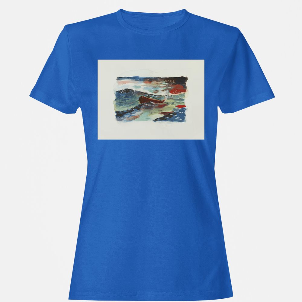 Women's T-Shirt - BFU8N9RC - Royal - 14
