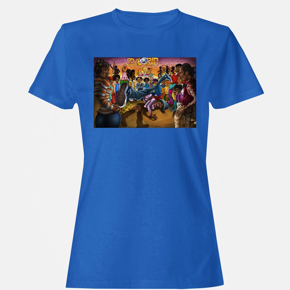 Women's T-Shirt - KTSTEX57 - Royal - 14