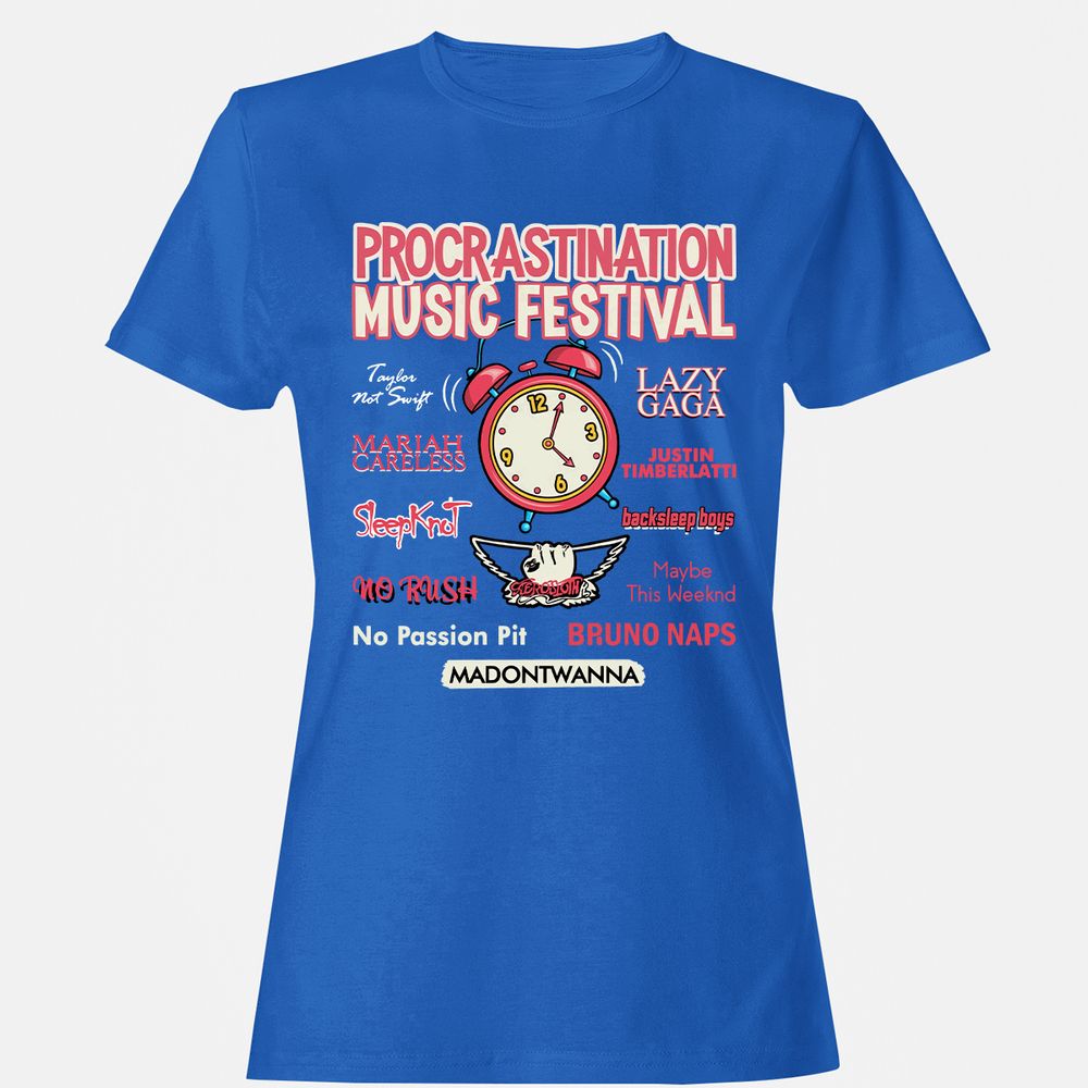 Women's T-Shirt - BRX1P6MB - Royal - 14