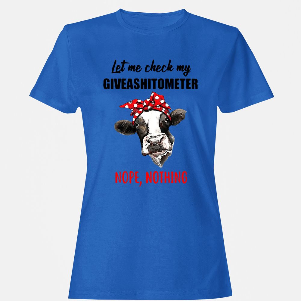 Women's T-Shirt - 9C3RLH9U - Royal - 14