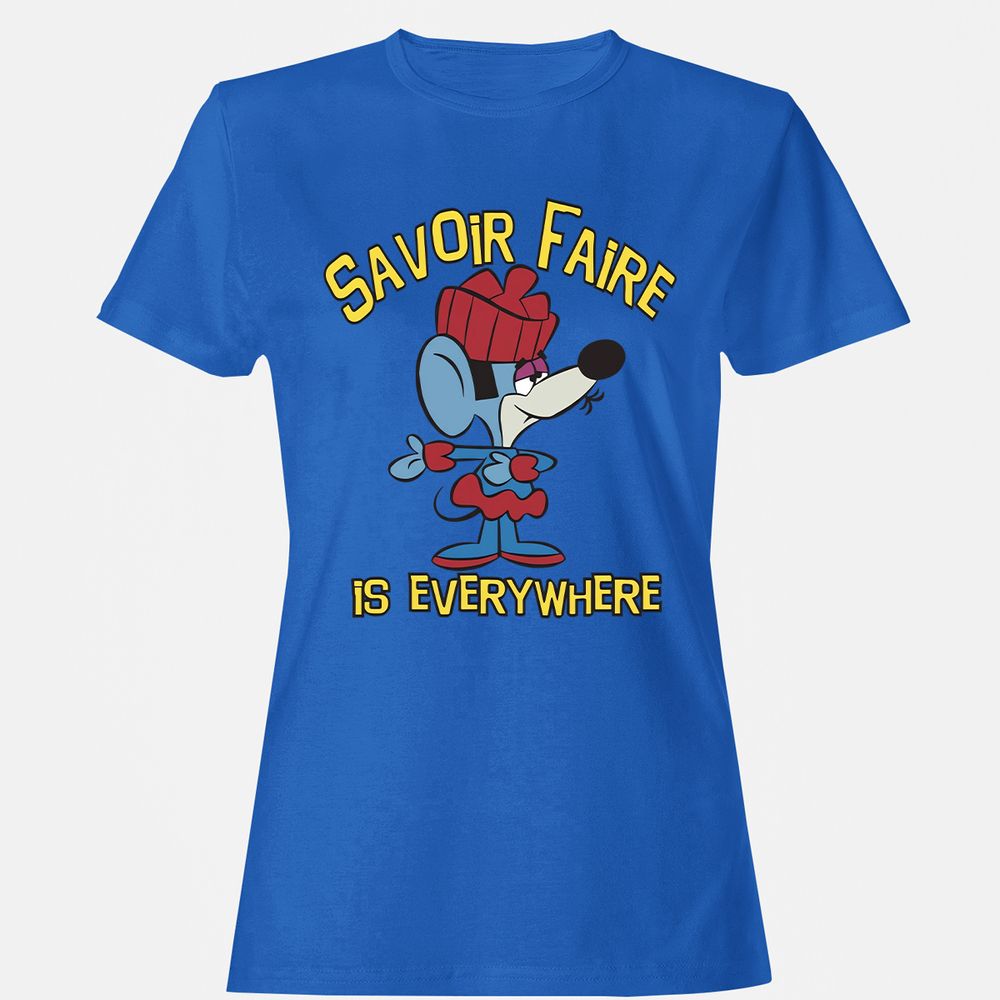 Women's T-Shirt - JK3HN2S7 - Royal - 14