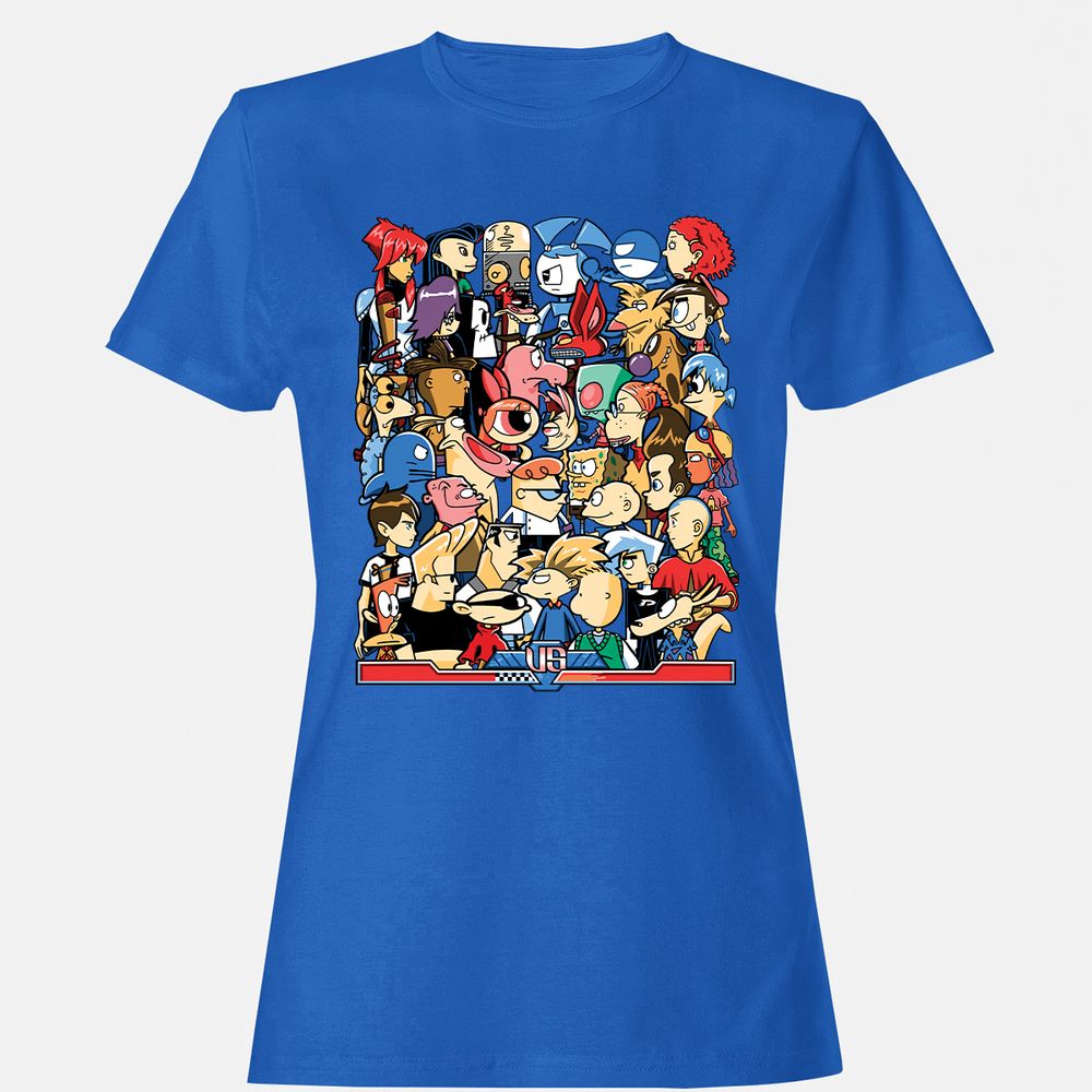 Women's T-Shirt - 6L75HCNC - Royal - 14