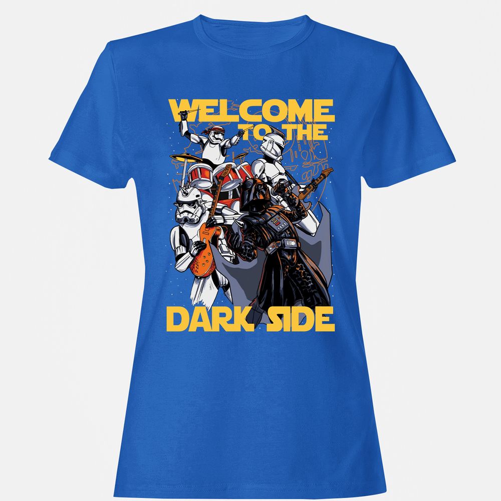 Women's T-Shirt - T6B9QAHD - Royal - 14