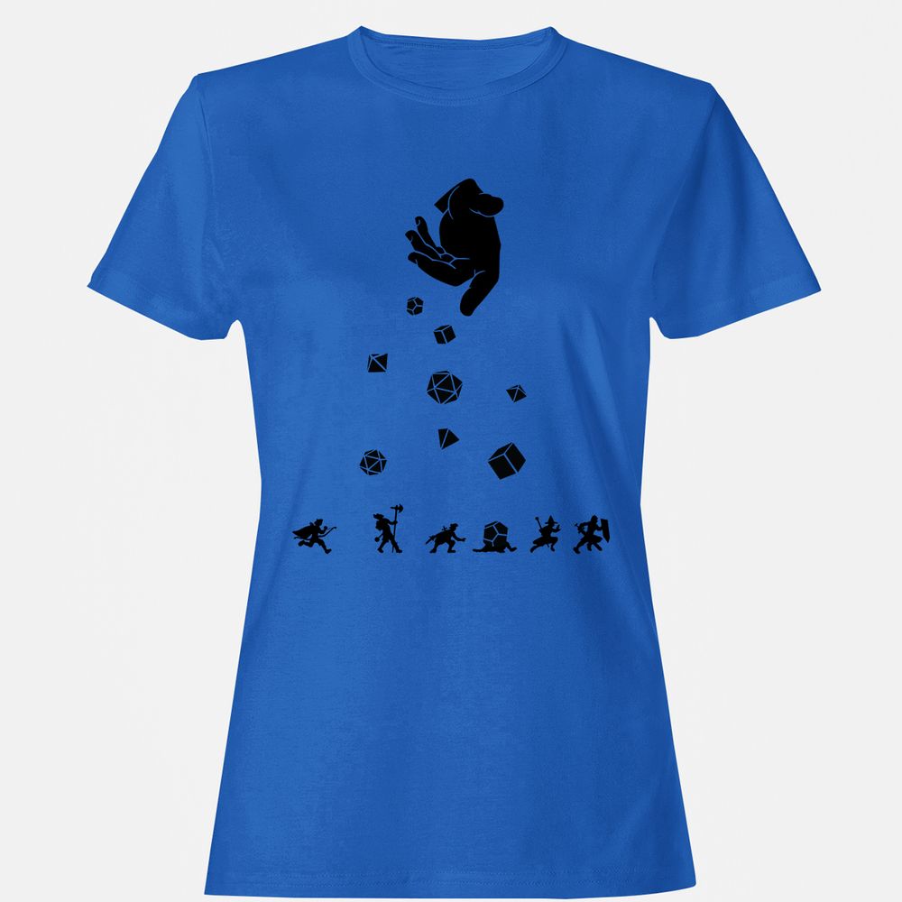 Women's T-Shirt - VZR6EBQU - Royal - 14