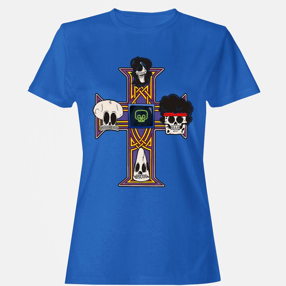 Women's T-Shirt - XS8XZQR2 - Royal - 14