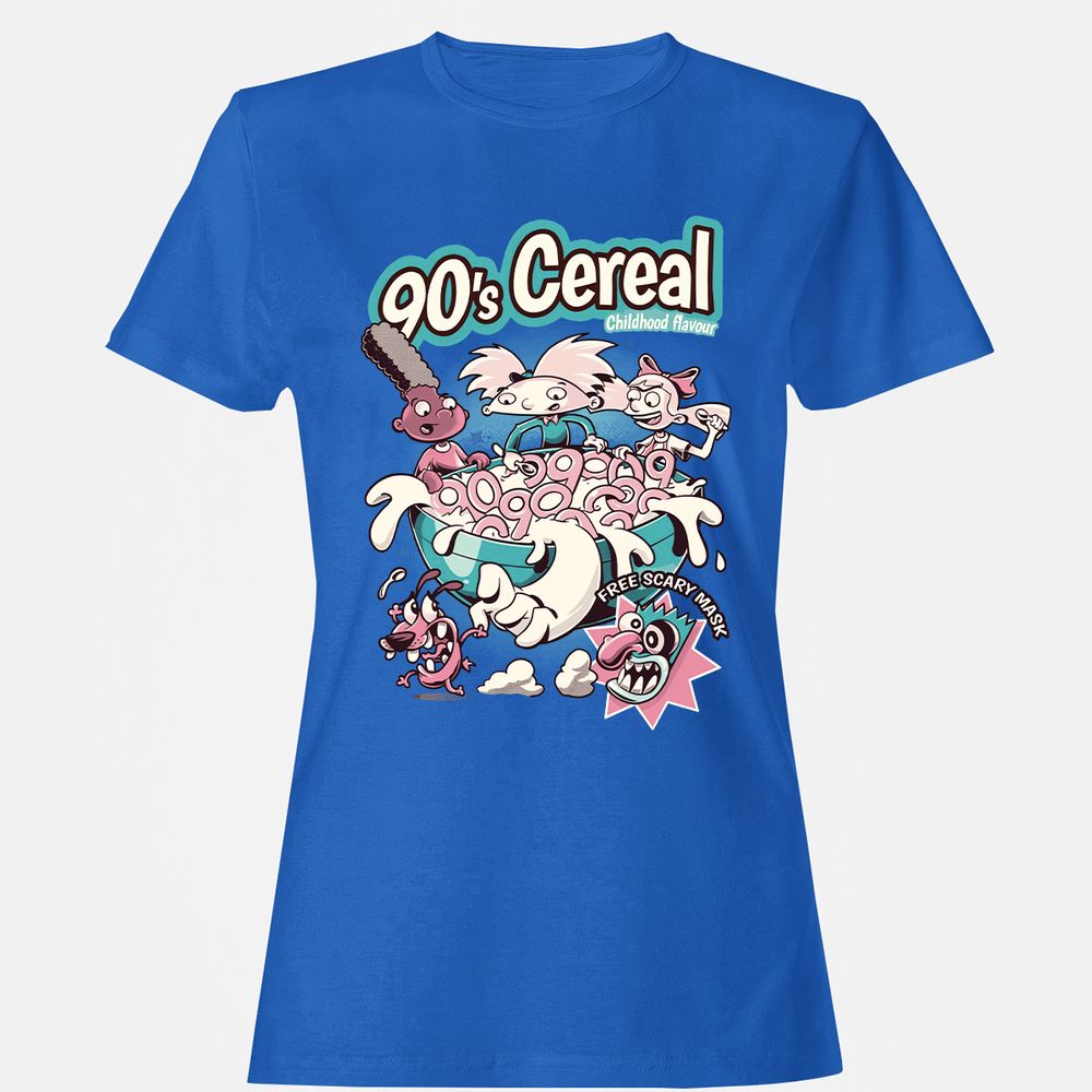 Women's T-Shirt - 365Y6BZ9 - Royal - 14