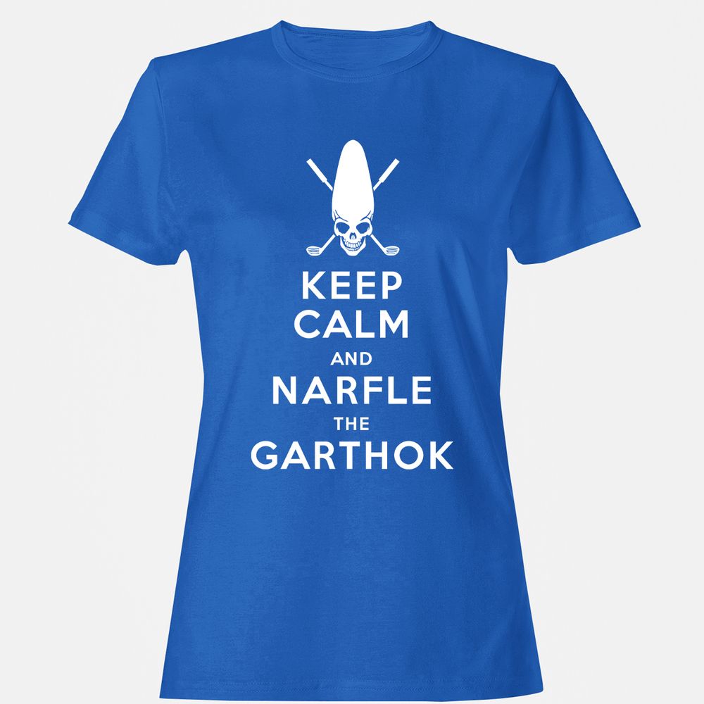 Women's T-Shirt - 4ZVSAN4W - Royal - 14