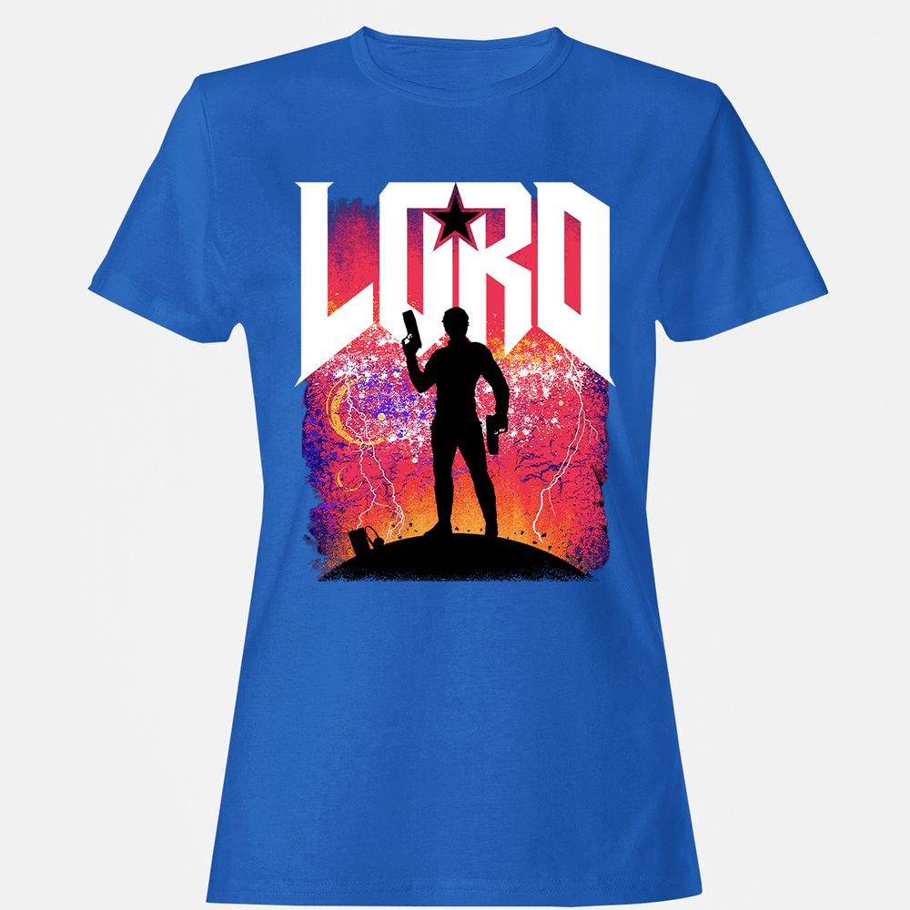 Women's T-Shirt - JHEVFR47 - Royal - 14