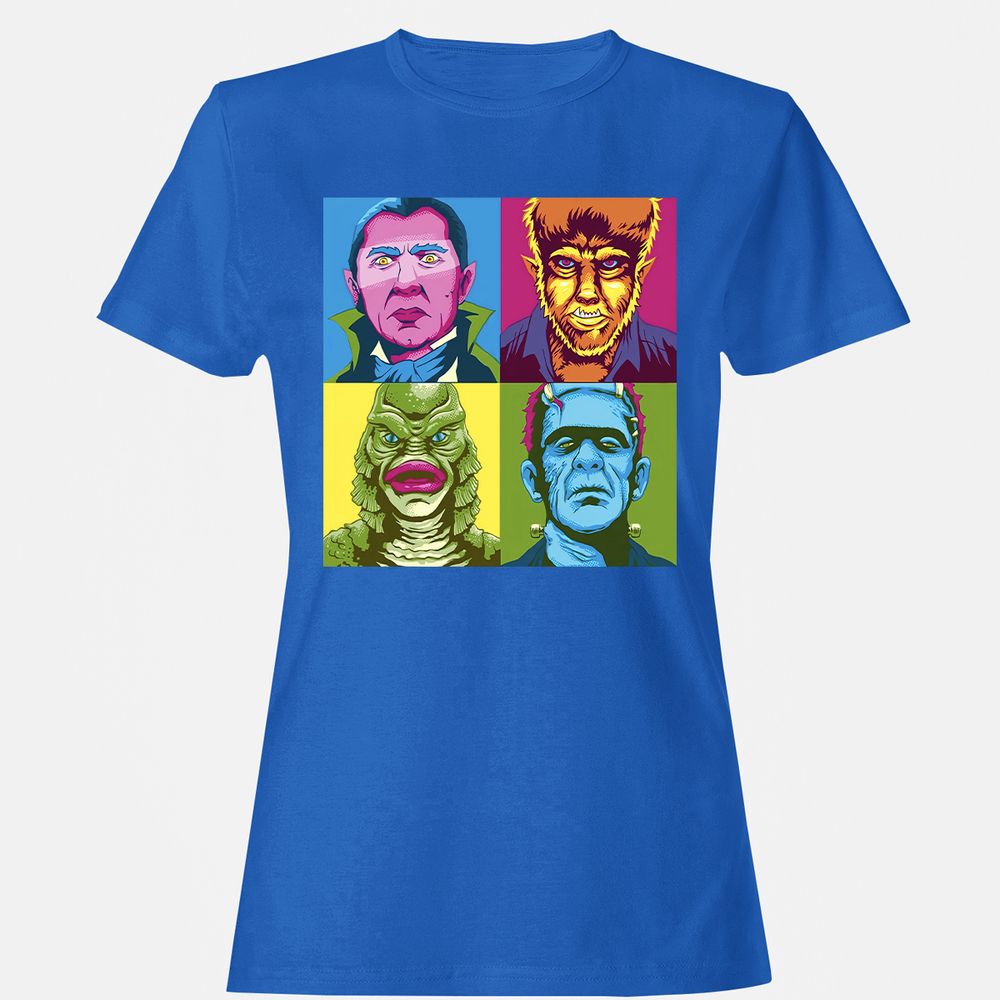 Women's T-Shirt - TFVDZG6K - Royal - 14