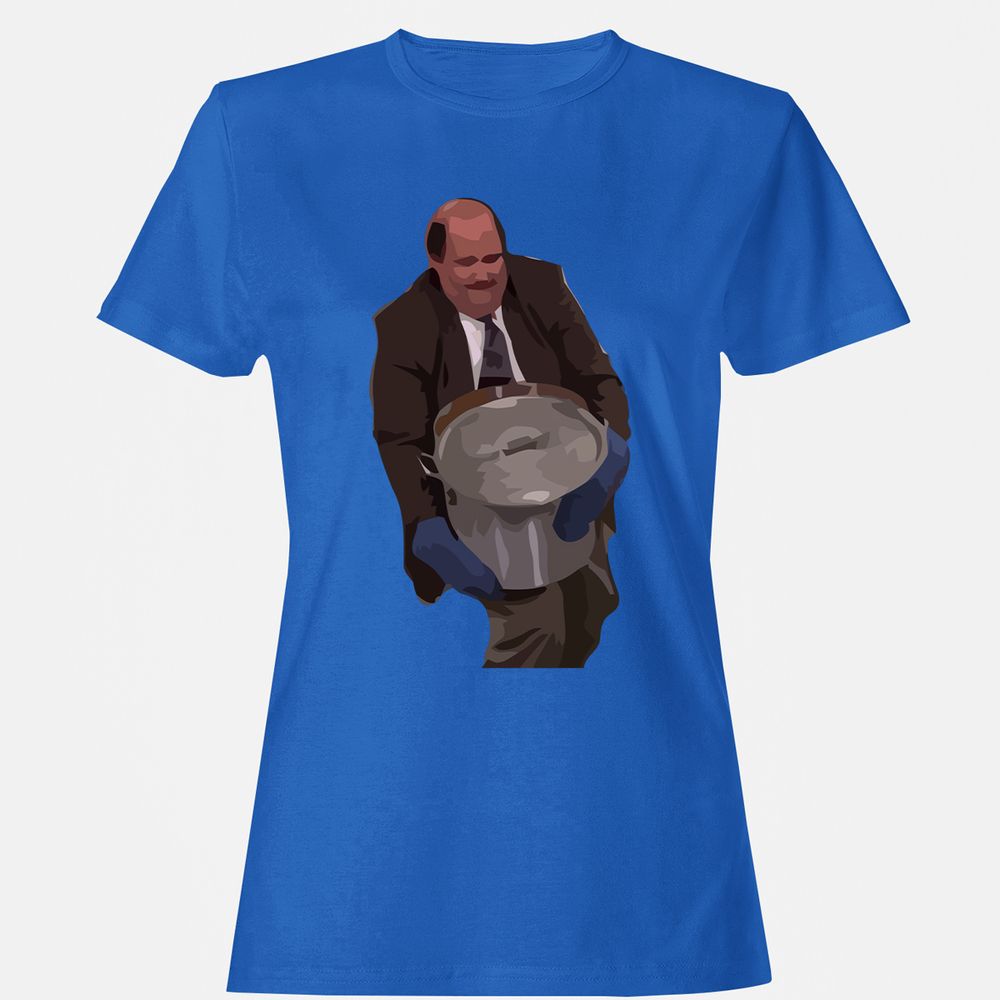 Women's T-Shirt - T7VRM6X9 - Royal - 14