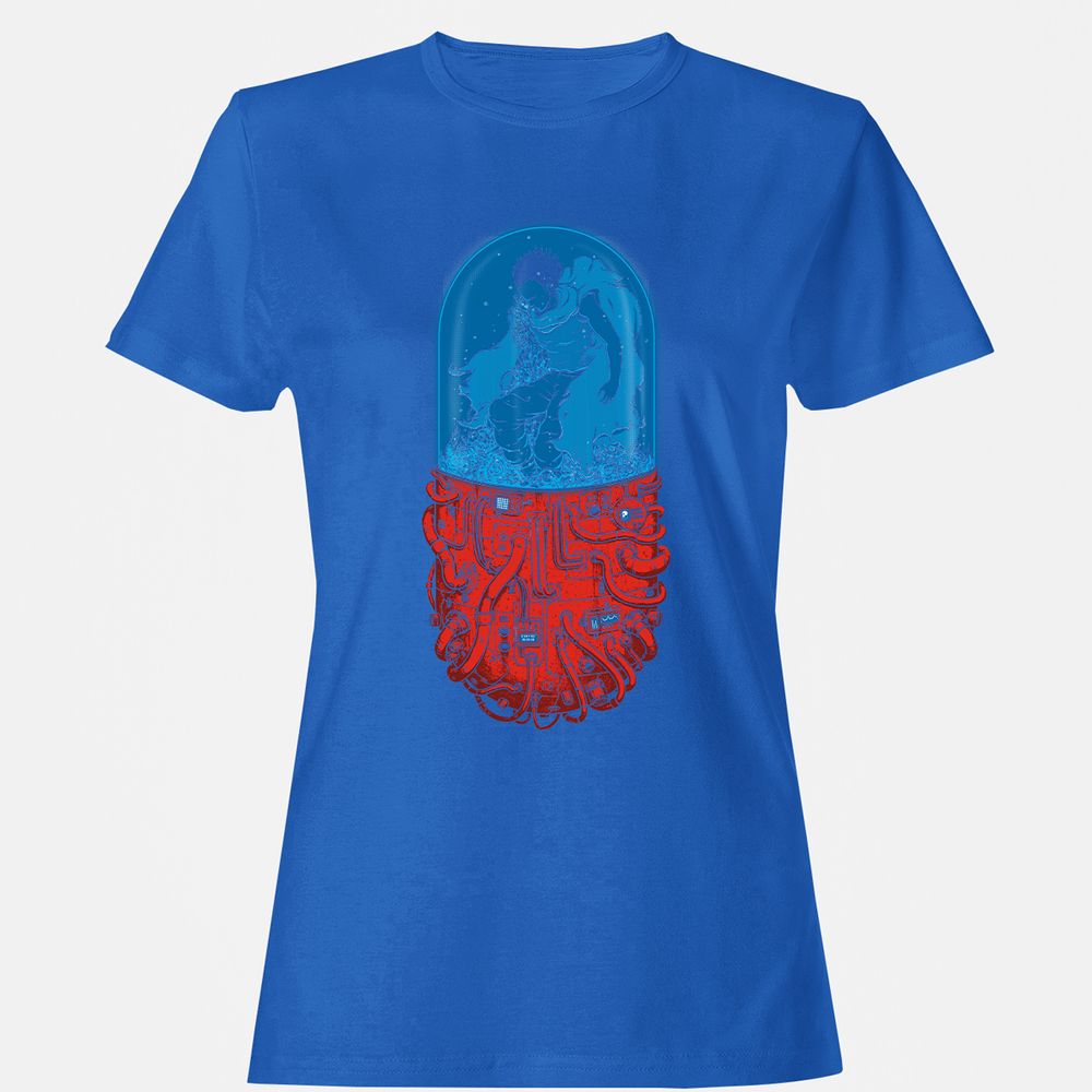 Women's T-Shirt - B3AHLE56 - Royal - 14