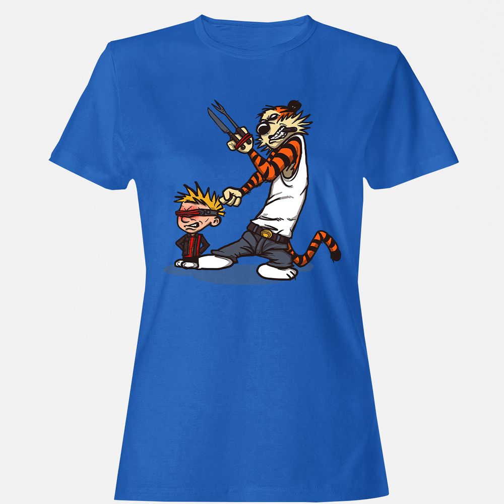 Women's T-Shirt - 6P5XEGXQ - Royal - 14