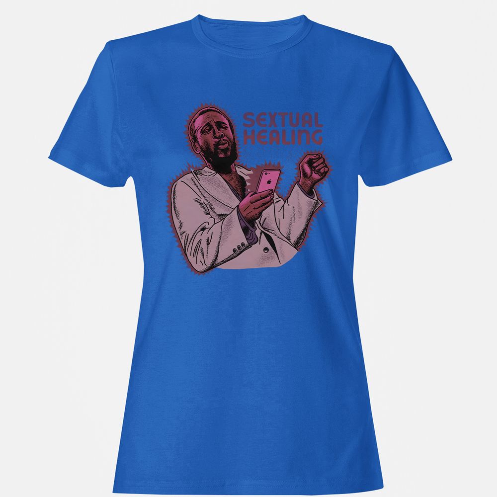 Women's T-Shirt - ELVJAS2D - Royal - 14