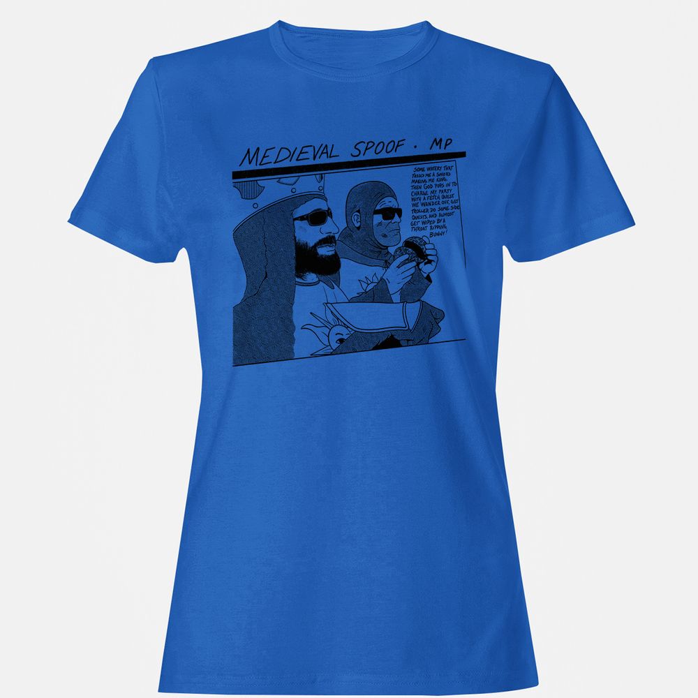 Women's T-Shirt - AQTQR76U - Royal - 14