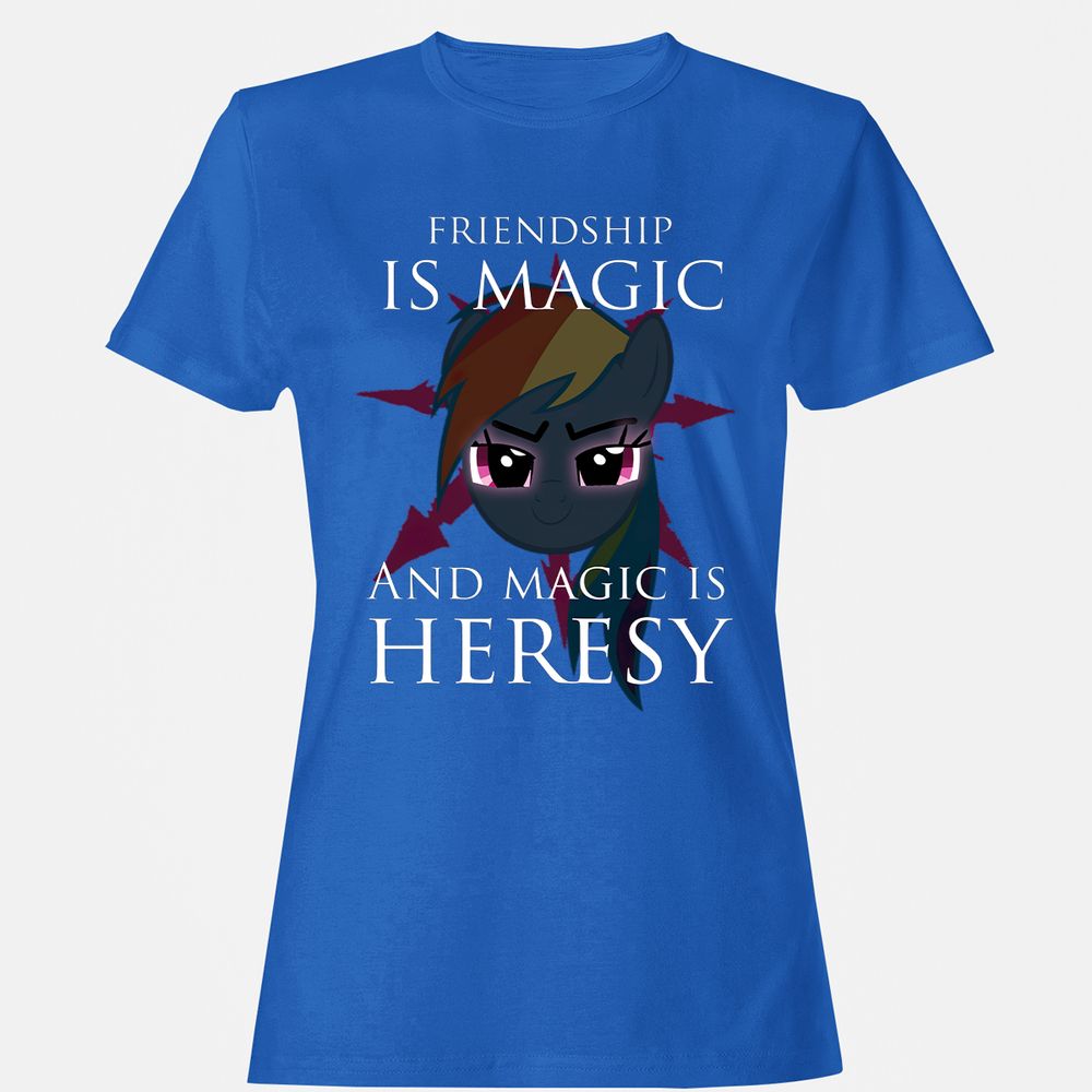 Women's T-Shirt - 2CLYDRZG - Royal - 14