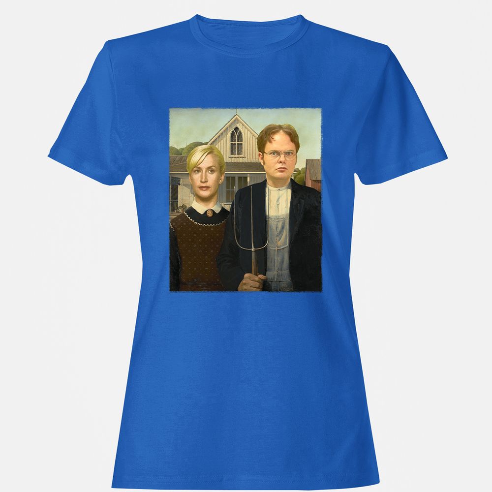 Women's T-Shirt - FE9LNTMG - Royal - 14